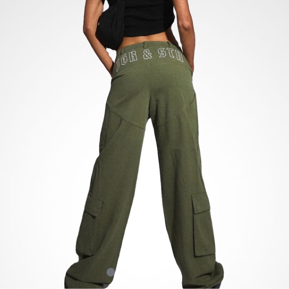 Jagger & Stone “Christina Cargo Pants Khaki”